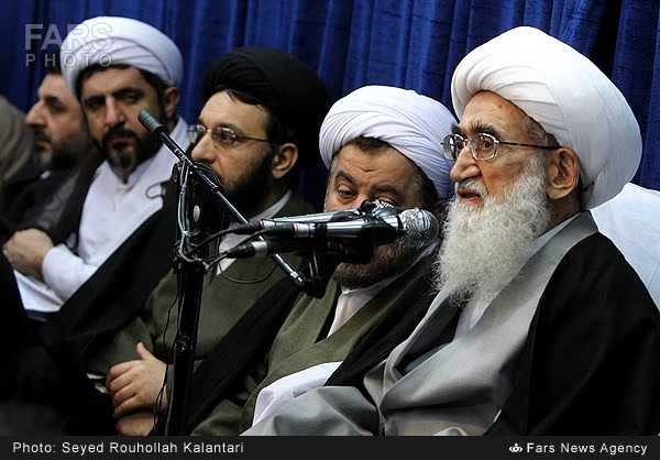 دیدار نماینده گان ولی فقیه در سپاه با آیت الله نوری همدانی