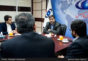 عباس کبریایی زاده رئیس هیئت مدیره سازمان تامین اجتماعی در جمع خبرنگاران خبرگزاری فارس