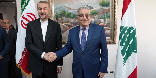امیرعبداللهیان و عبدالله بوحبیب وزیر خارجه لبنان