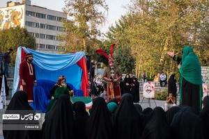 نمایش آئینی  کاروان  اسرای کربلا 
