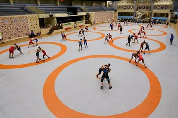 تمرین کشتی