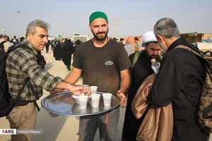 پس آنگه اربعین دیگر آور/ گزارش تصویری کاروان اربعین حسینی در مرز مهران
