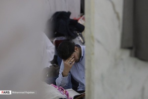 مراسم معنوی اعتکاف در حرم مطهر رضوی