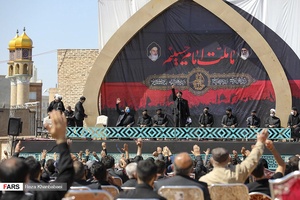 اجتماع عاشورایی  حسینیان دارالارشاد اردبیل