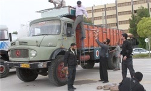 کامیون مواد مخدر قاچاق تریاک کشف