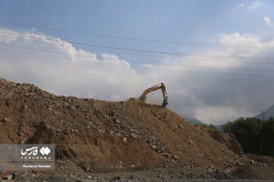 عملیات احداث دومین پل بلند کشور به روایت تصویر
