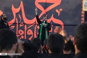 خیمه سوزان غروب روز عاشورا