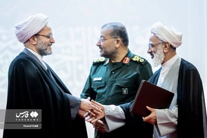 مراسم تکریم و معارفه نماینده ولی فقیه در سازمان بسیج