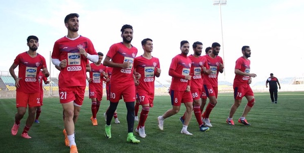 تمرین پرسپولیس