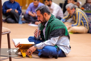 قرائت دعای عرفه در جوار شهدای گمنام پارک‌موزه دفاع مقدس ساری