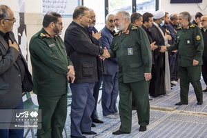 مراسم ختم والده سردار سید قاسم قریشی  جانشین رئیس سازمان بسیج مستضعفین