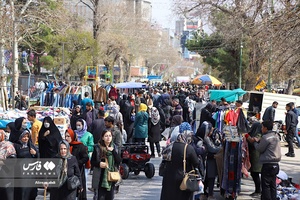حال و هوای بازار قزوین در آستانه نوروز
