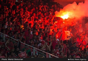 شادی تماشاگران پرسپولیس