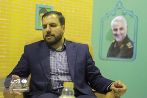 حضور مجتبی ابراهیم زاده مداح سرشناس خراسان جنوبی در خبرگزاری فارس - بیرجند