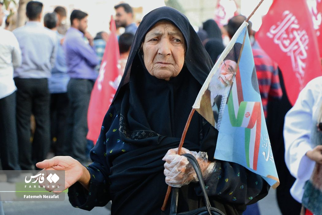 نمایش اقتدار جان‌فدایان ایران در بیرجند