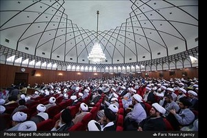 اجلاسیه اساتید سطوح عالی حوزه در حمایت از مردم مظلوم یمن