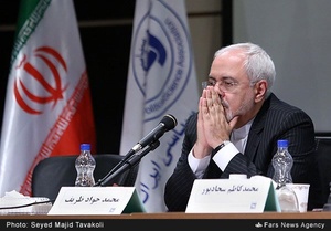 محمد جواد ظریف، وزیر امور خارجه در نشست ((مذاکرات هسته ای و علوم سیاسی در ایران))