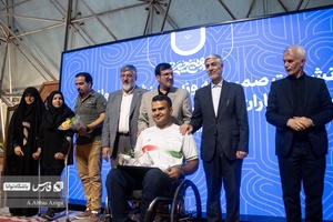 تقدیر از ورزشکاران کاروان پارا المپیک