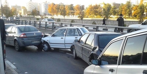 تصادف در تهران