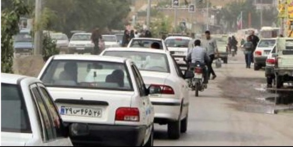 ترافیک جاده سیمان