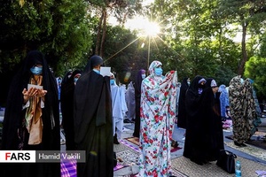 نماز عید فطر در دانشگاه تهران