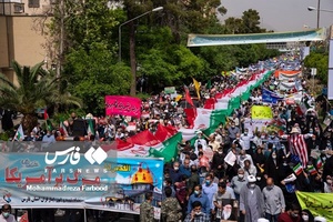 راهپیمایی روز قدس ۱۴۰1 در شیراز