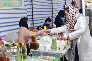 نمایشگاه تولیدات و توانمندی‌های مشاغل خانگی در بجنورد