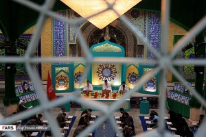 جزخوانی قرآن کریم در حسینیه اعظم زنجان