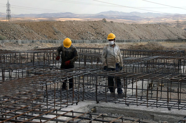 کارگران ساختمانی