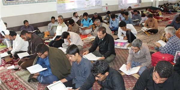 جیرفت مراسم اعتکاف