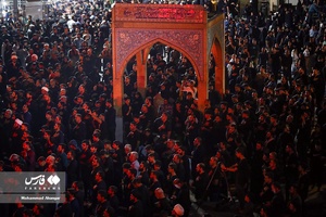 عزاداری شام غریبان در هیات مکتب الزهرا اهواز 