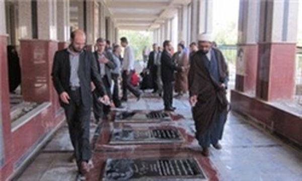غبارروبی گلزار شهدای گچساران