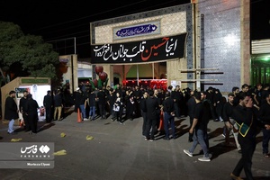 عزاداری شب پنجم محرم در هیئت ثارالله زنجان