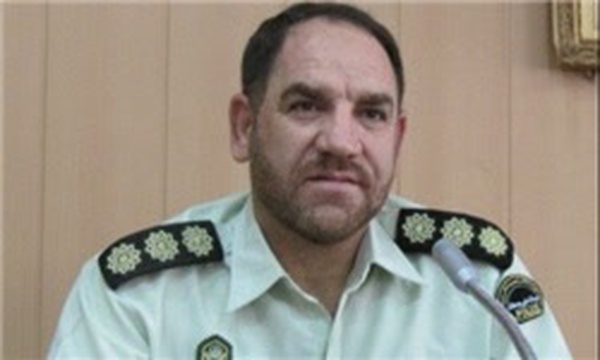 جانشین فرمانده انتظامی استان زنجان مراد جعفری