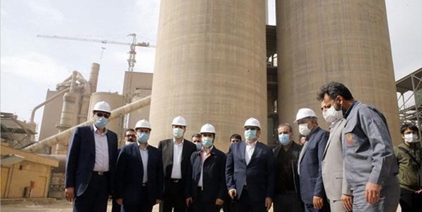 بازدید اعضای مجمع نمایندگان استان تهران از کارخانه سیمان تهران 