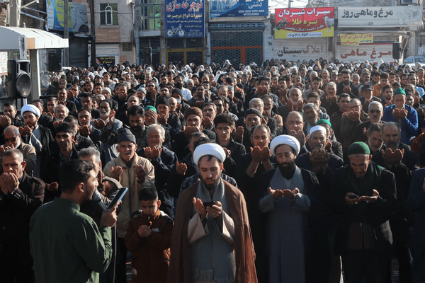 نماز عید سعید فطر در محله پورسینا