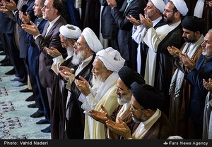 اقامه نماز جمعه تهران به امامت آیت‌الله امامی کاشانی