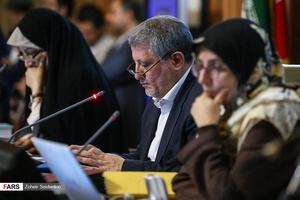 محسن هاشمی رفسنجانی در جلسه شورای شهر تهران / سه شنبه 7 خرداد