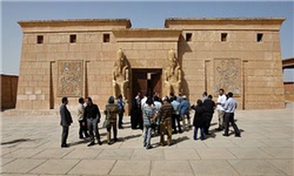 بازدید خبرنگاران از شهرک سینمایی