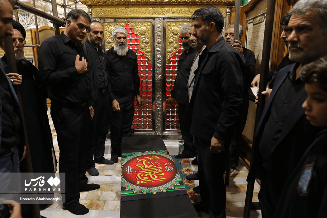 تشییع پیکر ابوالشهید سید احمد موسوی