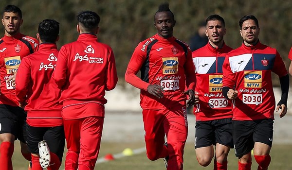 تمرین پرسپولیس