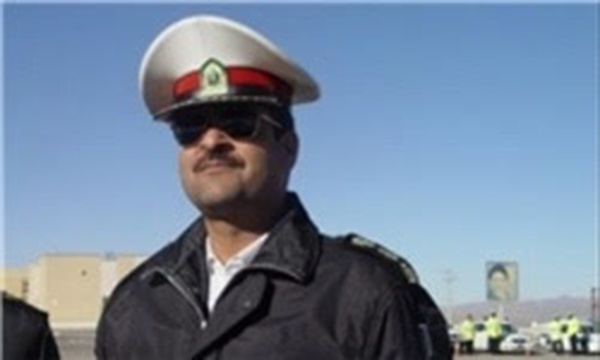 علیرضا امینی فرمانده پلیس راه خراسان جنوبی