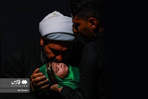 عزاداری شیرخوارگان حسینی در دارالعباده یزد
