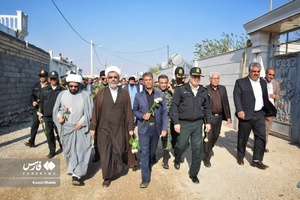 تشییع باشکوه پیکر شهید مدافع امنیت «ایوب رومیانی»