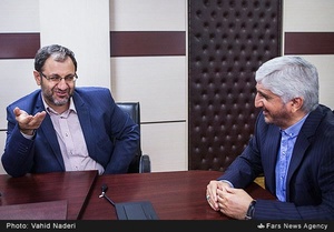 گفت و گوی اصغر آبخضر قائم‌مقام شورای هماهنگی تبلیغات اسلامی با سید نظام‌الدین موسوی مدیرعامل خبرگزاری فارس 