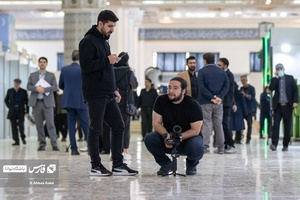 فیلمبرداران فعال خبرگزاری ها در بیست و چهارمین دوره نمایشگاه رسانه های ایران