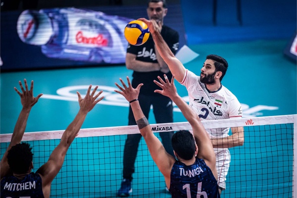 والیبال ایران میلاد عبادی پور