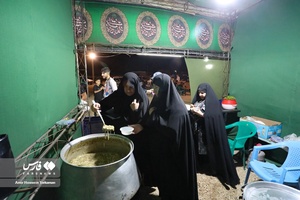 خدمات‌رسانی موکب‌های همدان به زائران اربعین