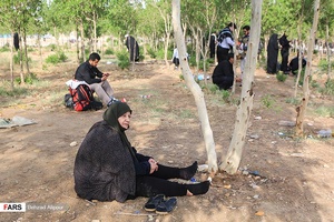 پس آنگه اربعین دیگر آور/ گزارش تصویری کاروان اربعین حسینی در مرز مهران