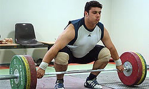 تمرین وزنه برداری